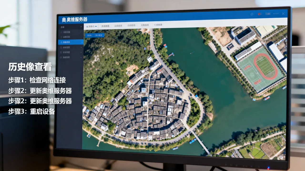 奥维服务器历史影像不显示怎么办？，历史影像查看方法