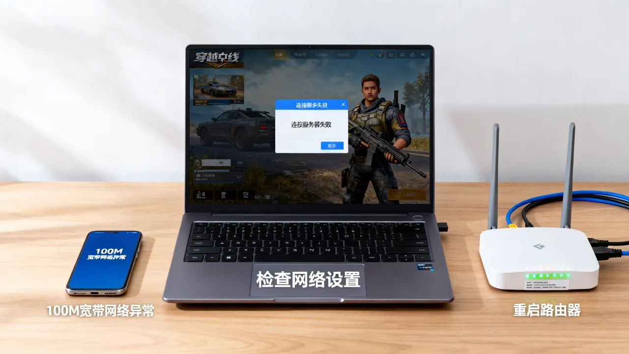 穿越火线100M宽带老是连接服务器失败?为什么连不上 穿越火线100M宽带老是连接服务器失败?为什么连不上