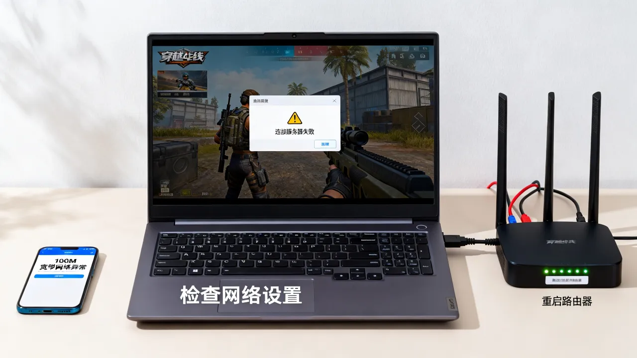 穿越火线100M宽带老是连接服务器失败?为什么连不上 穿越火线100M宽带老是连接服务器失败?为什么连不上