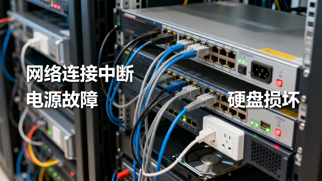 为什么服务器显示离线，服务器离线是什么原因造成的