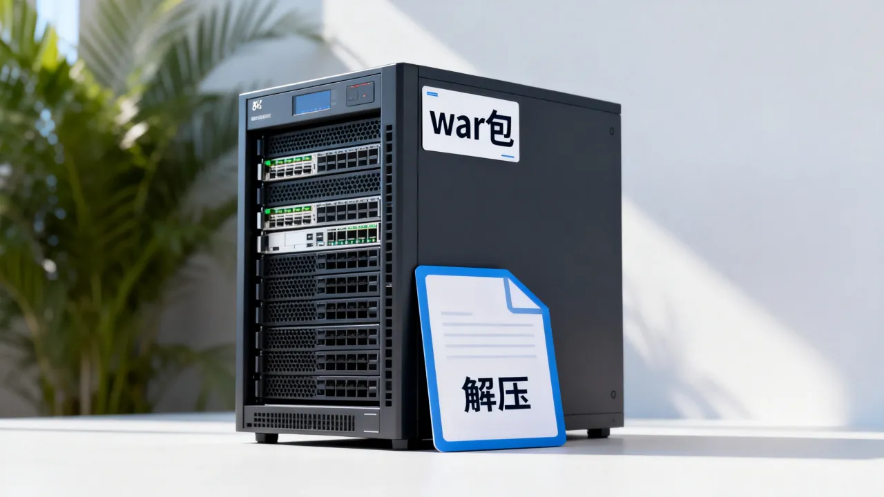 为什么服务器不自动解压war包，怎么让服务器自动解压war包