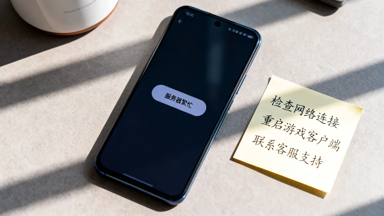 pubg今天中午为什么服务器繁忙，一直显示服务器繁忙怎么解决？
