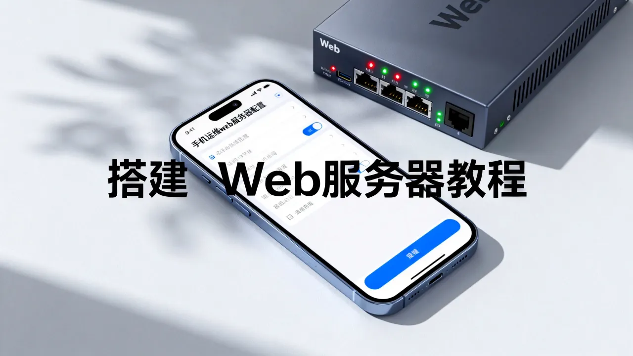 手机运维web服务器怎么配置，搭建Web服务器教程