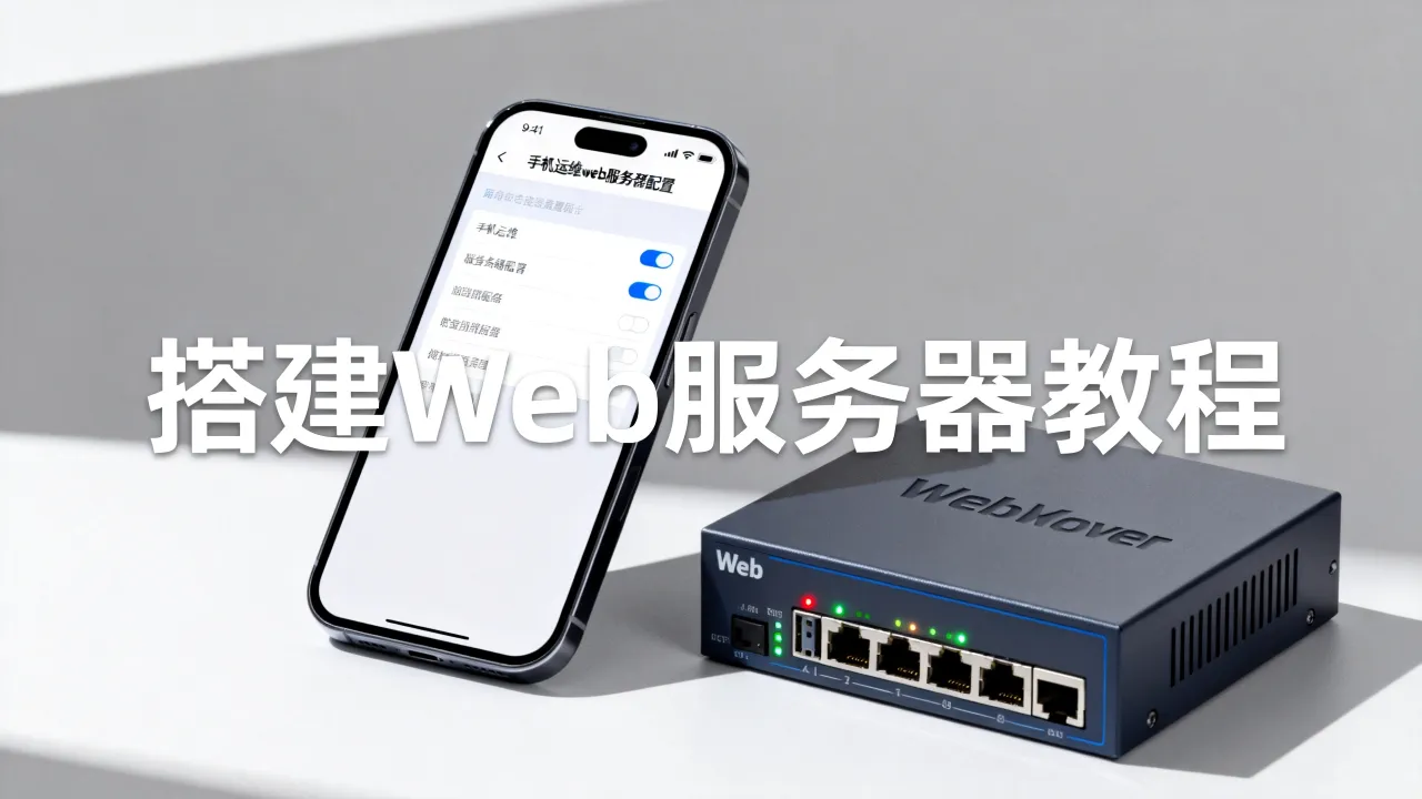 手机运维web服务器怎么配置，搭建Web服务器教程