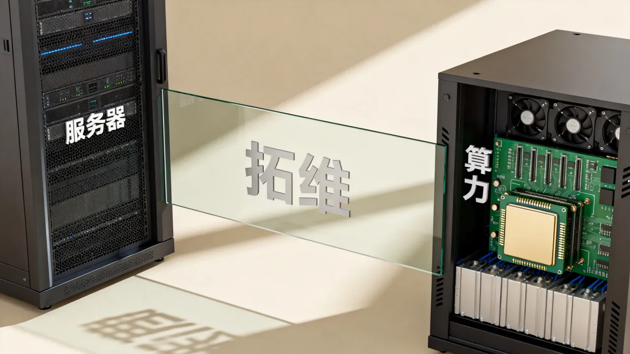 拓维是算力还是服务器？算力与服务器的主要区别是什么？