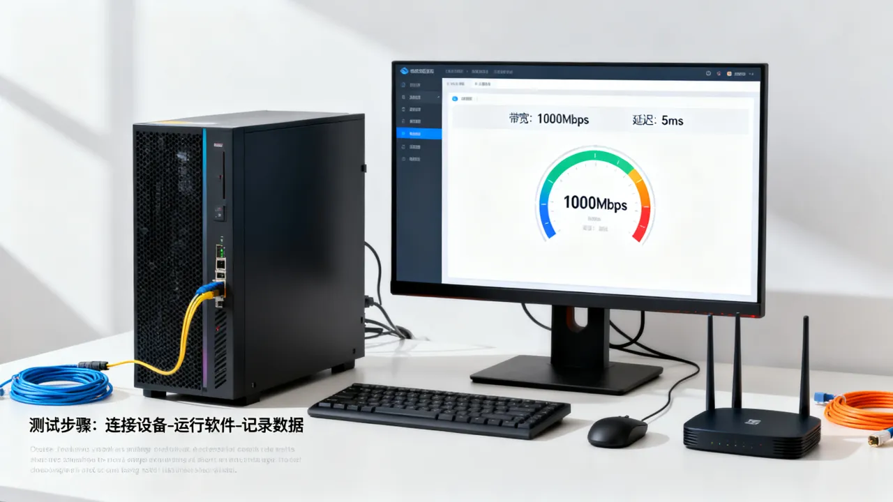 服务器输出网速测试怎么做？服务器带宽测速方法