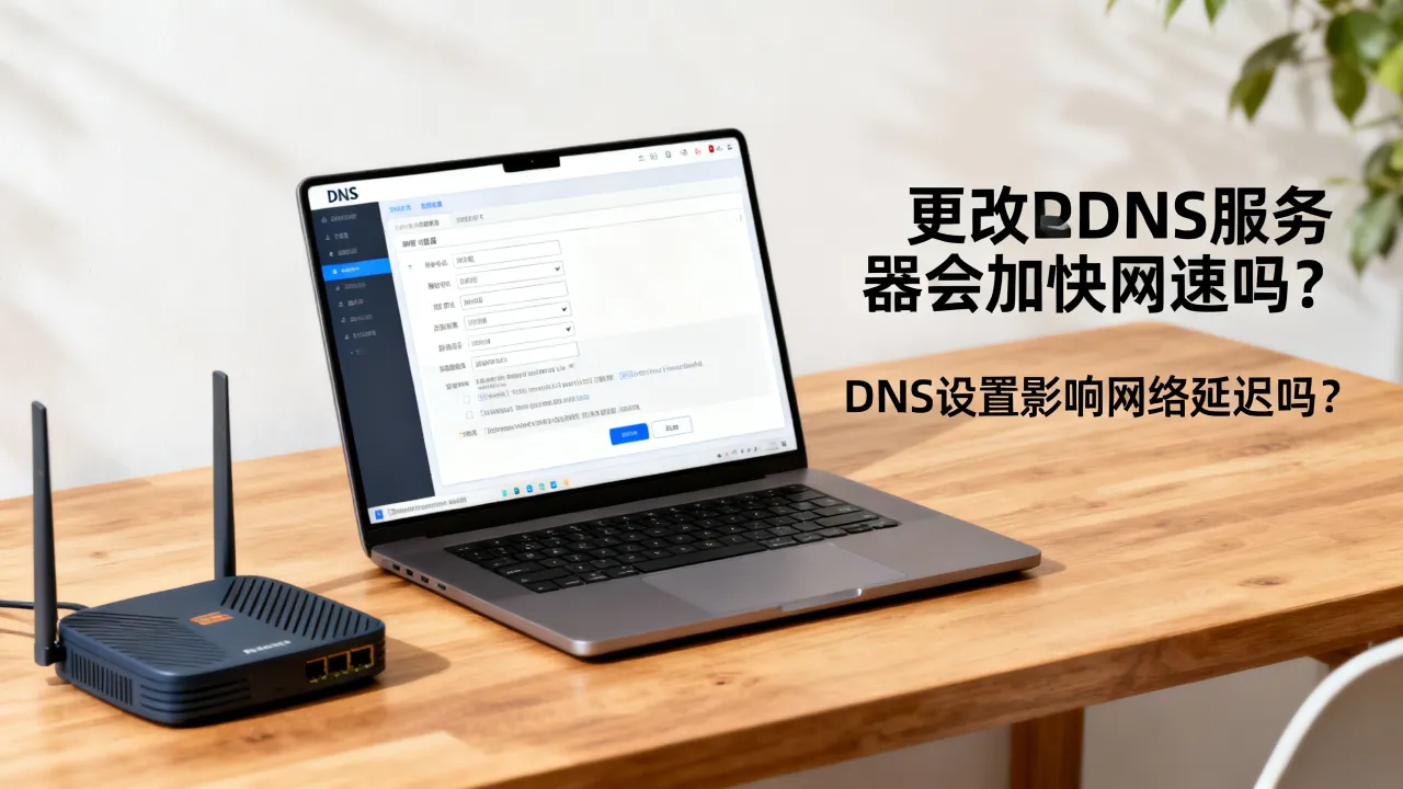 更改DNS服务器会加快网速吗，DNS设置影响网络延迟吗