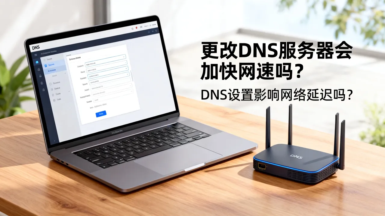 更改DNS服务器会加快网速吗，DNS设置影响网络延迟吗