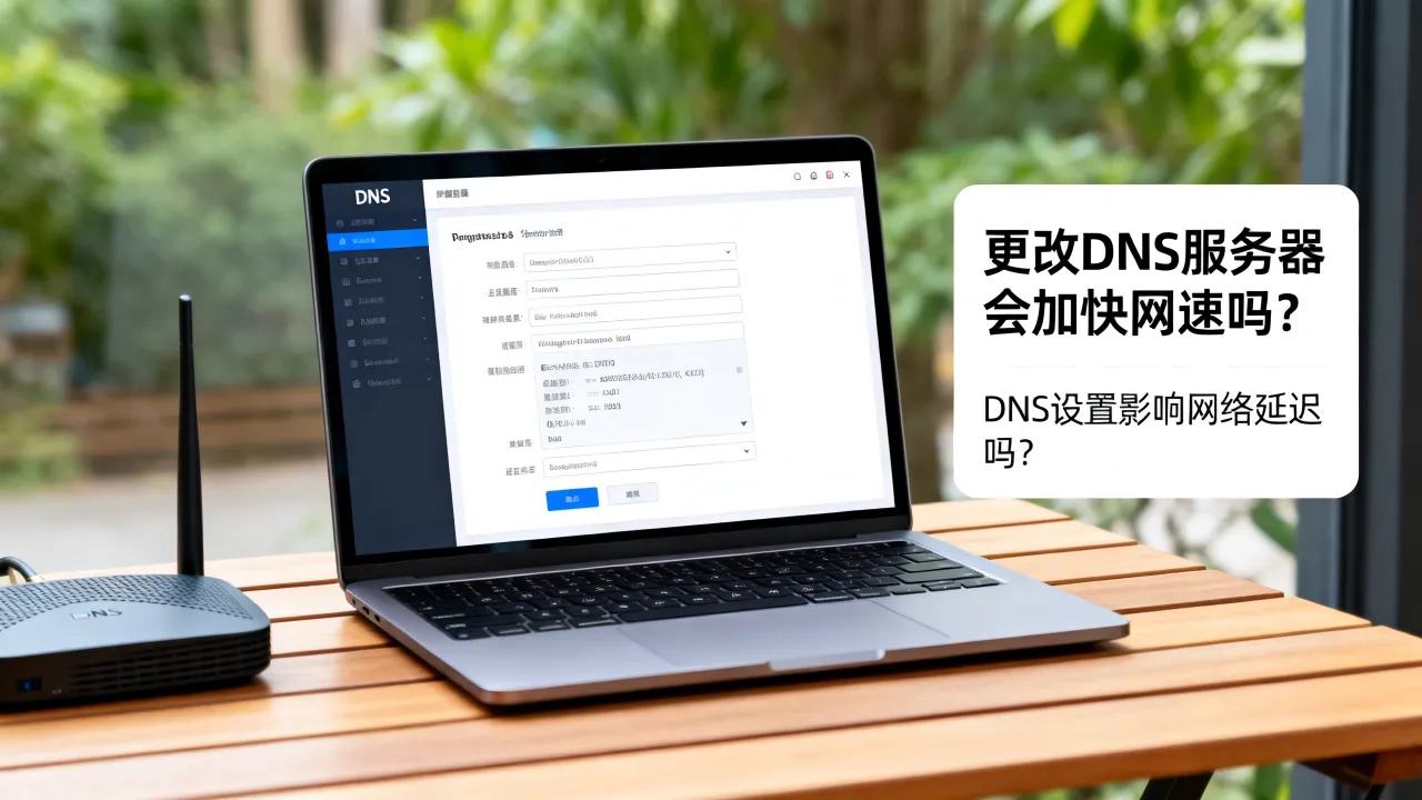 更改DNS服务器会加快网速吗，DNS设置影响网络延迟吗