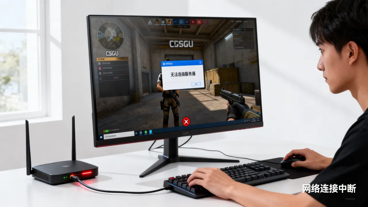csgo为什么无法连接服务器失败,频繁掉线怎么回事