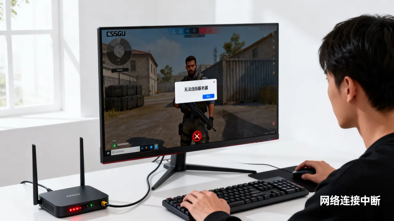 csgo为什么无法连接服务器失败，频繁掉线怎么回事