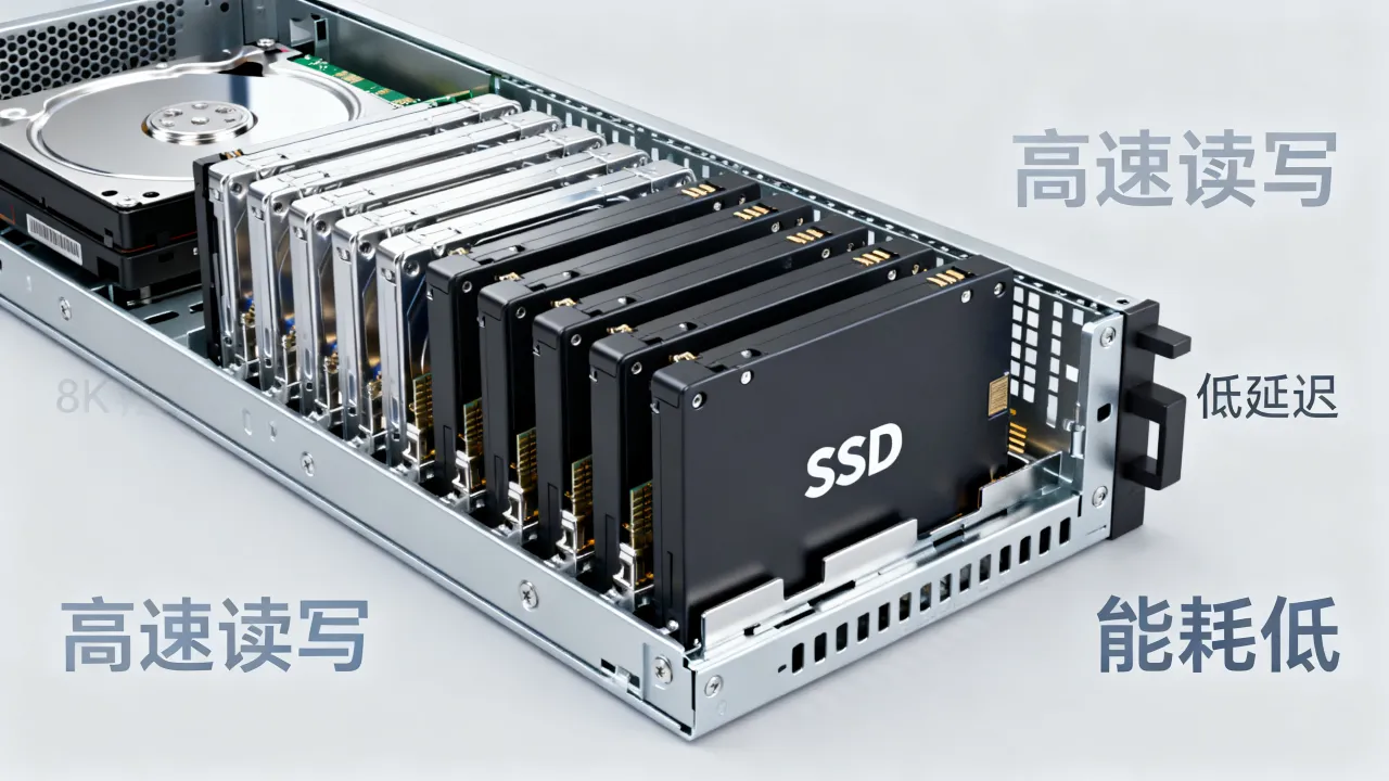 服务器为什么用SSD？服务器用SSD有什么好处和优势