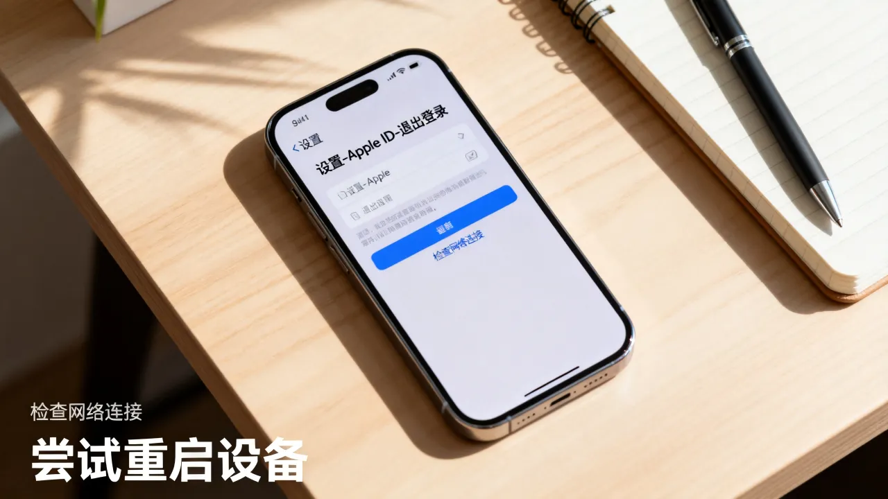 为什么退出苹果ID出现服务器错误,苹果ID退出服务器错误怎么办 为什么退出苹果ID出现服务器错误,苹果ID退出服务器错误怎么办