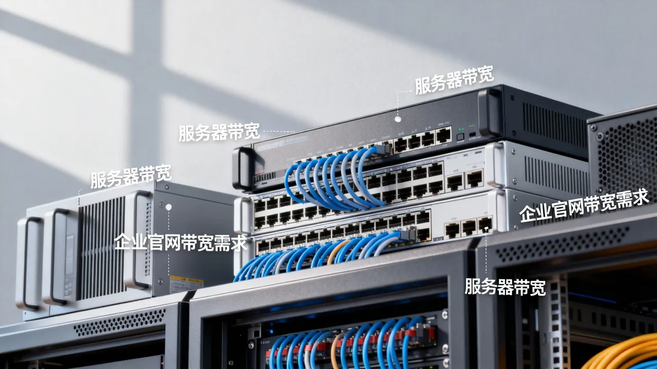 服务器宽带多少最好，企业官网带宽选多少M才够用？
