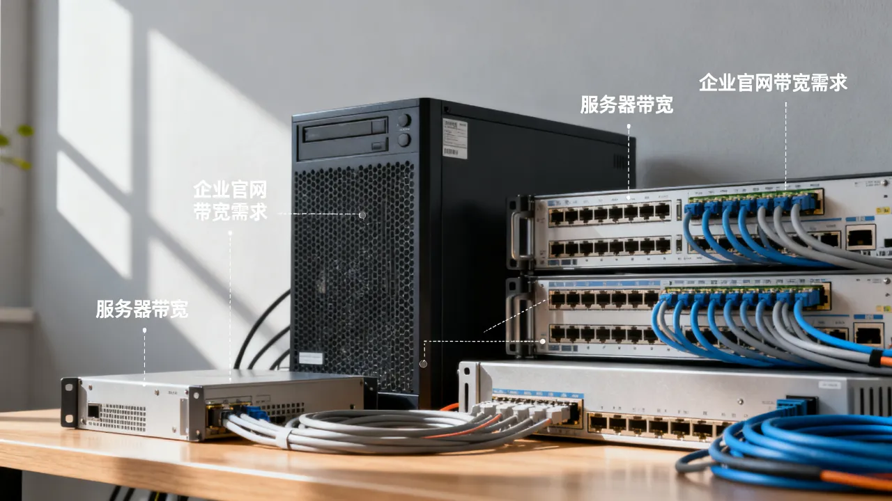 服务器宽带多少最好，企业官网带宽选多少M才够用？