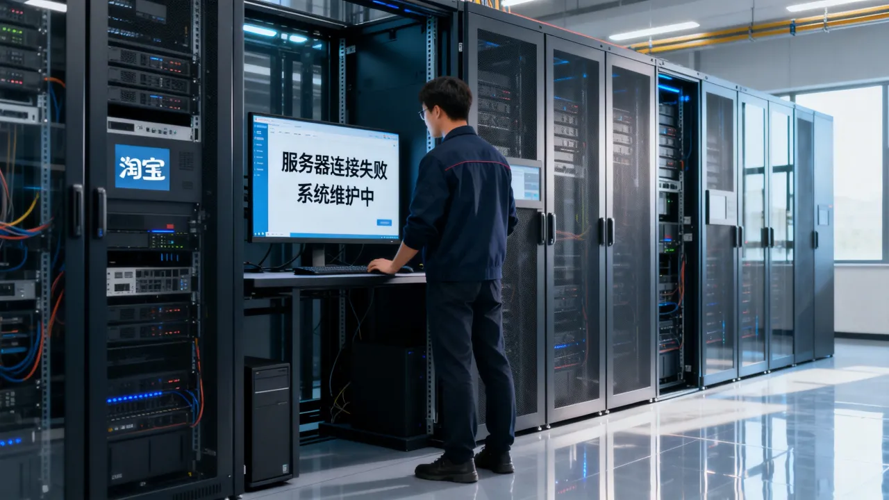 淘宝服务器出错为什么，淘宝服务器崩溃一直进不去是什么原因