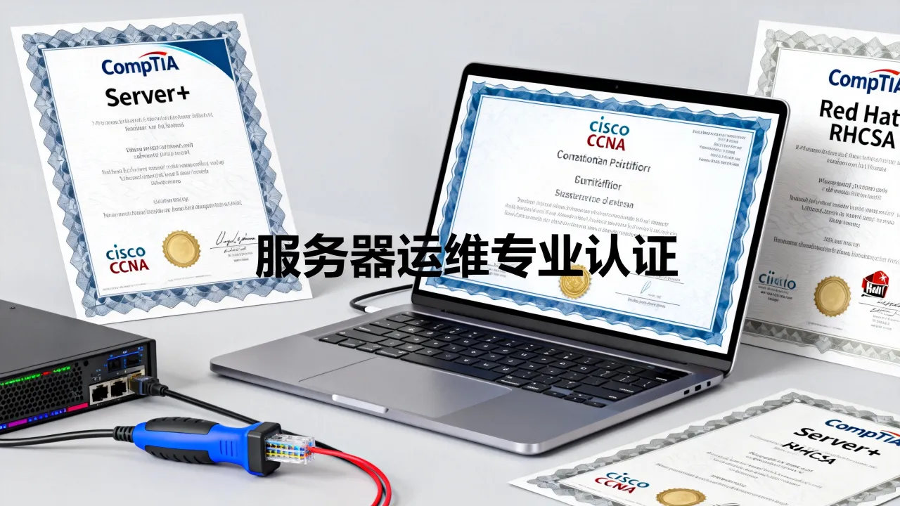 服务器运维方面证书有哪些？服务器运维证书哪个含金量高？