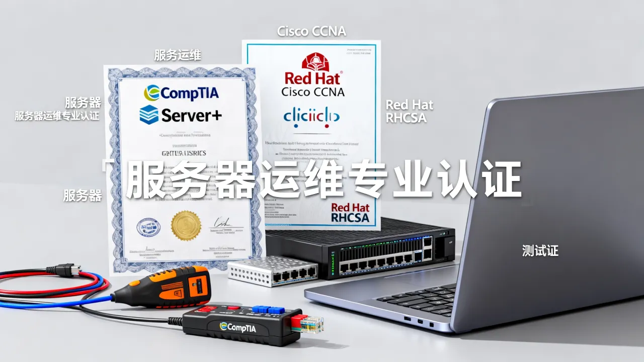 服务器运维方面证书有哪些？服务器运维证书哪个含金量高？