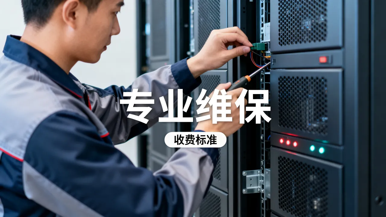 来宾服务器维保哪家专业？收费标准怎么算
