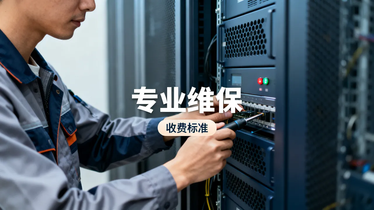 来宾服务器维保哪家专业？收费标准怎么算