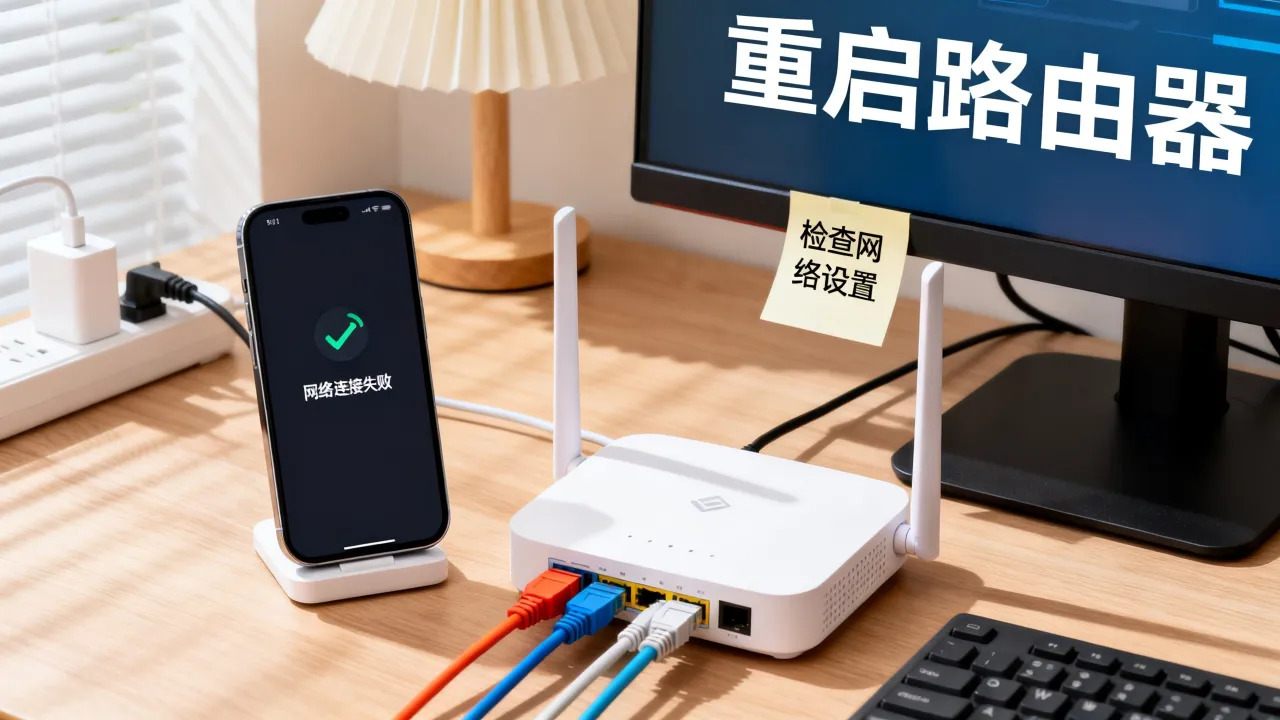 为什么无法连服务器了，网络连接失败怎么办