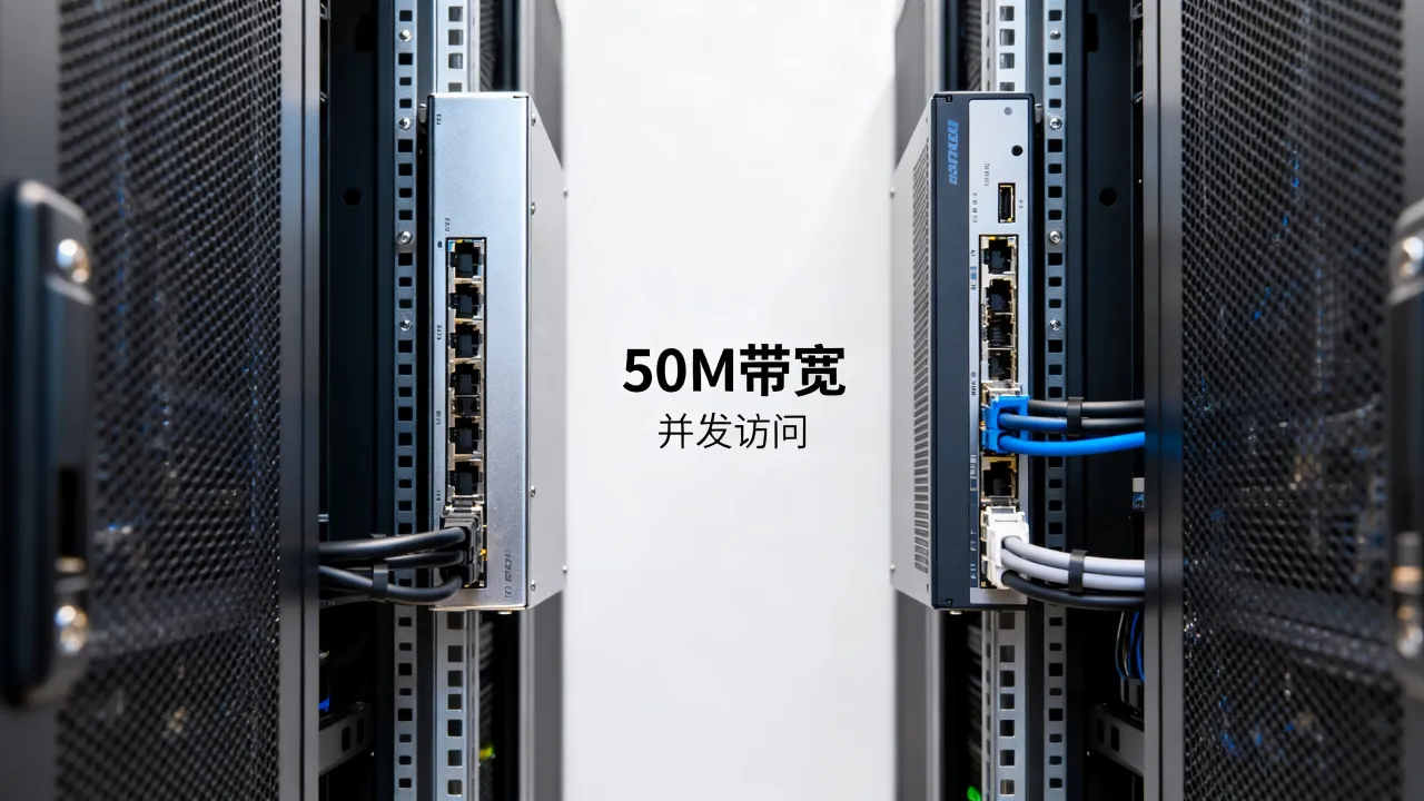 服务器宽带50M够用吗？50M带宽能支持多少并发访问？