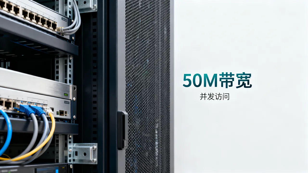服务器宽带50M够用吗？50M带宽能支持多少并发访问？