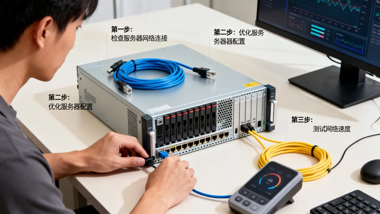 网速服务器怎么使用，服务器网速慢应该如何解决？