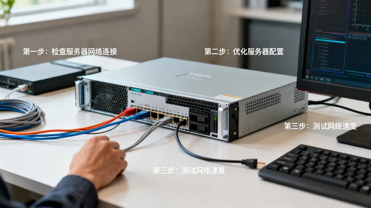 网速服务器怎么使用，服务器网速慢应该如何解决？