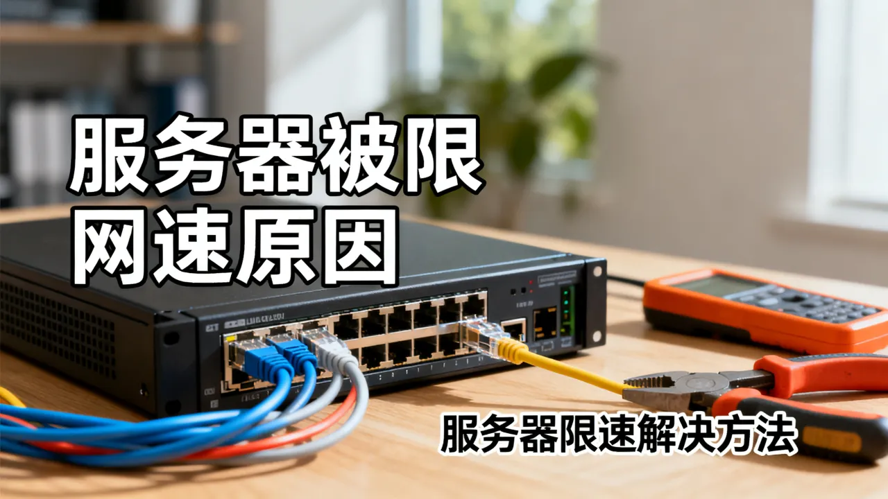 同一个服务器被限网速是什么原因，服务器限速怎么解决？