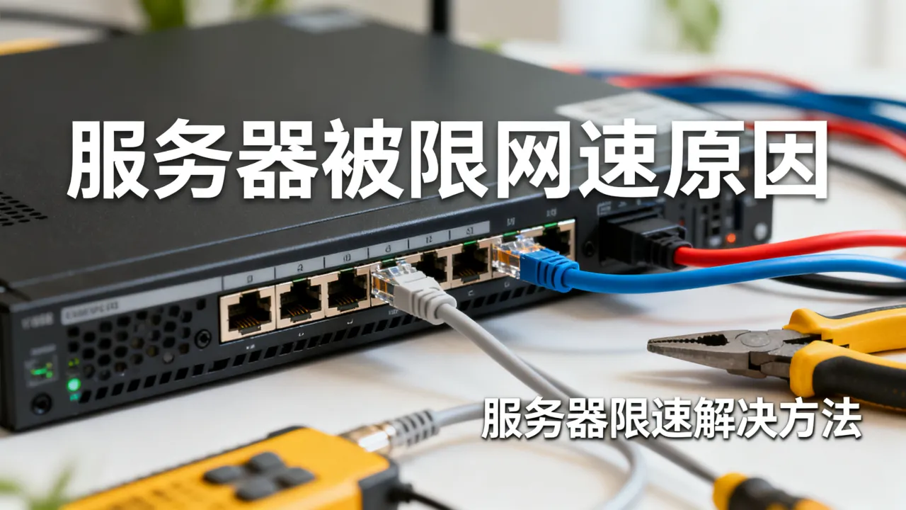 同一个服务器被限网速是什么原因，服务器限速怎么解决？