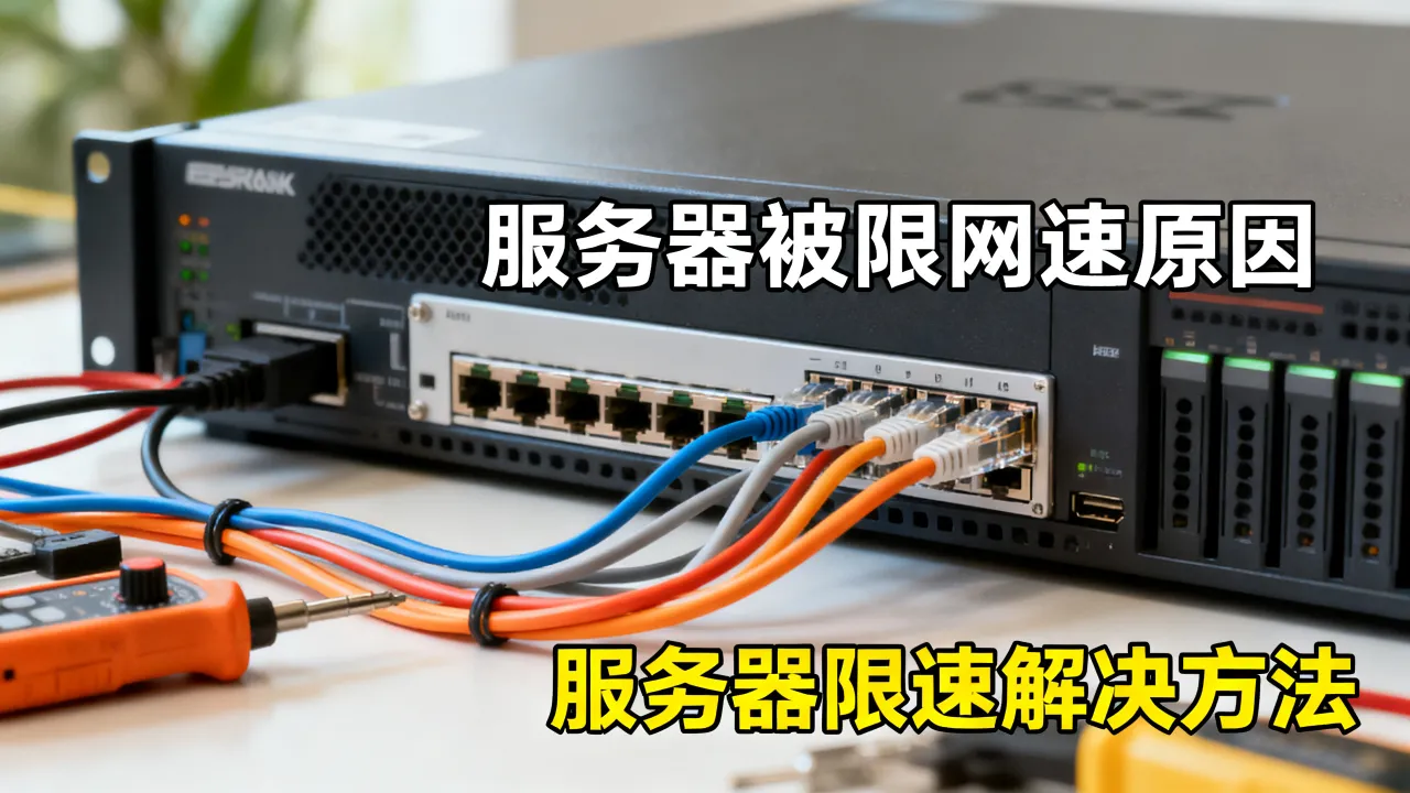 同一个服务器被限网速是什么原因，服务器限速怎么解决？