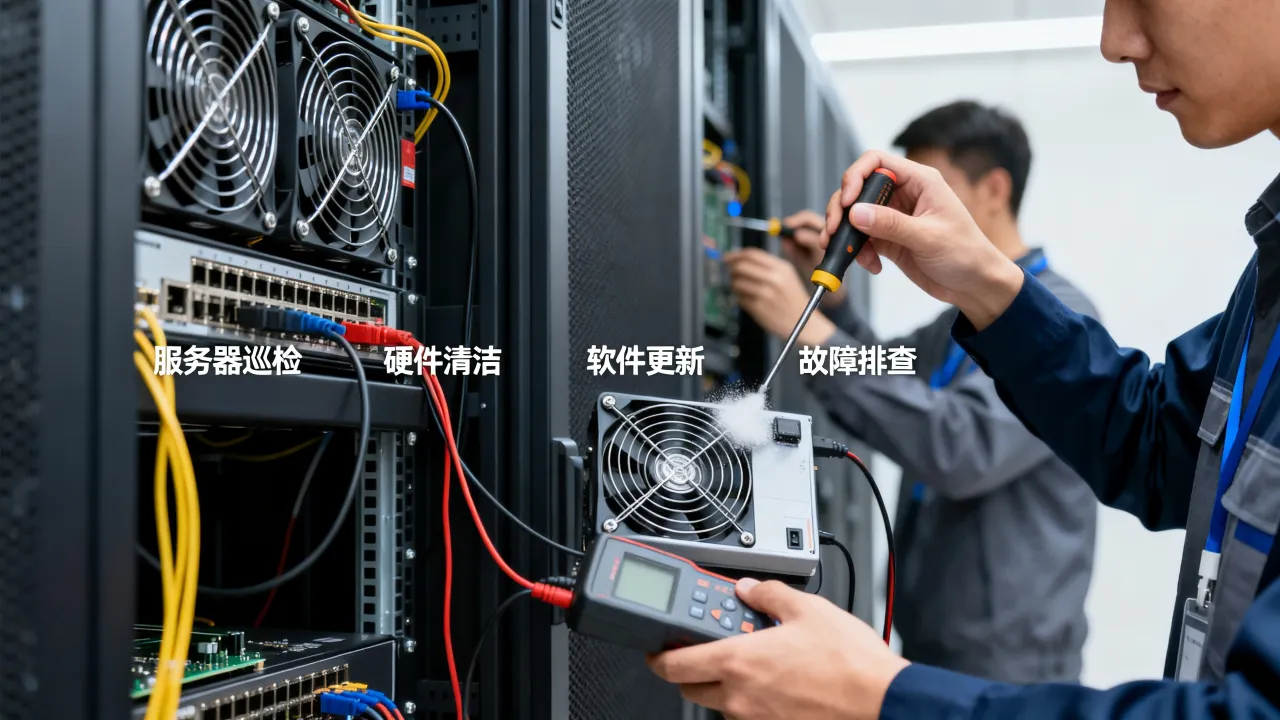 搜索服务器维护怎么做？服务器维保方案，长尾疑问词