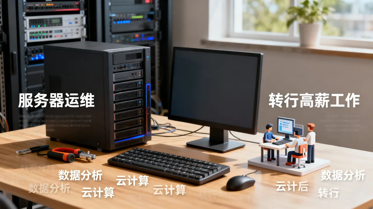 服务器运维失业怎么办，转行能做哪些高薪工作？