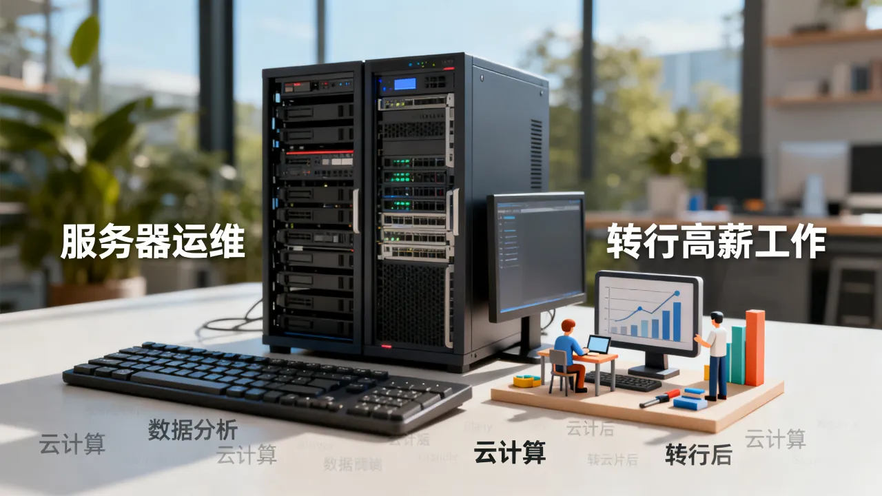 服务器运维失业怎么办，转行能做哪些高薪工作？
