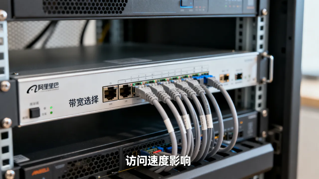 阿里服务器宽带怎么选？带宽大小影响访问速度吗？