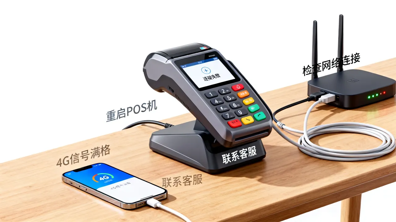 POS机为什么连接不到服务器，POS机连接不上服务器怎么办？