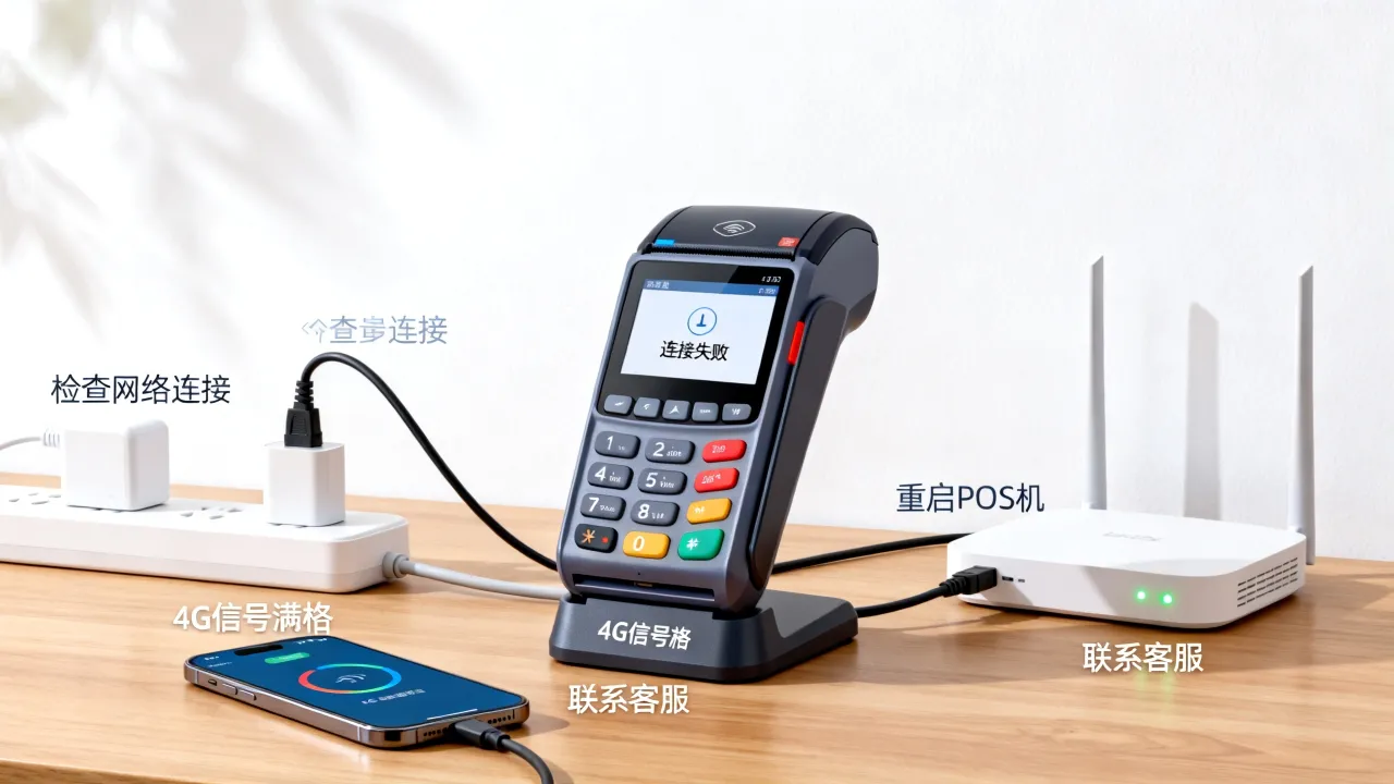 POS机为什么连接不到服务器，POS机连接不上服务器怎么办？