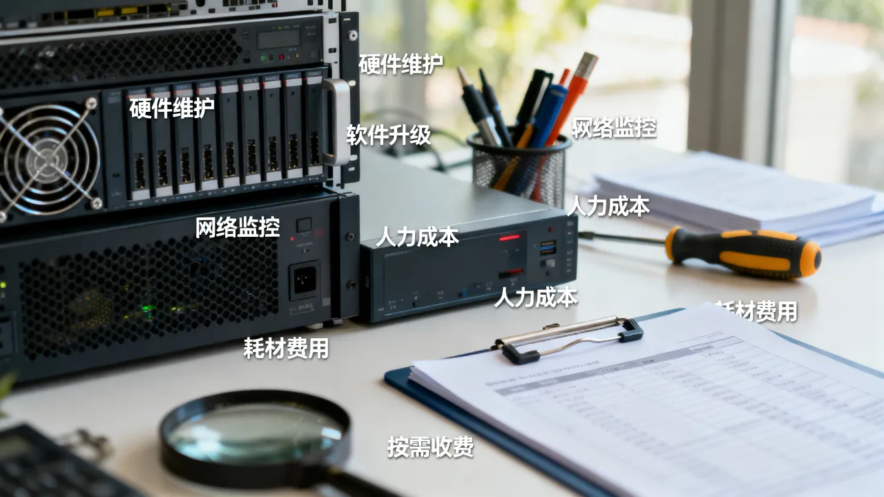 服务器运维服务明细有哪些？包含哪些具体费用项，如何收费？
