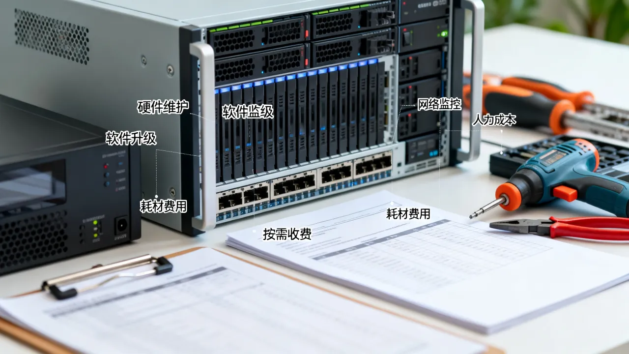 服务器运维服务明细有哪些？包含哪些具体费用项，如何收费？