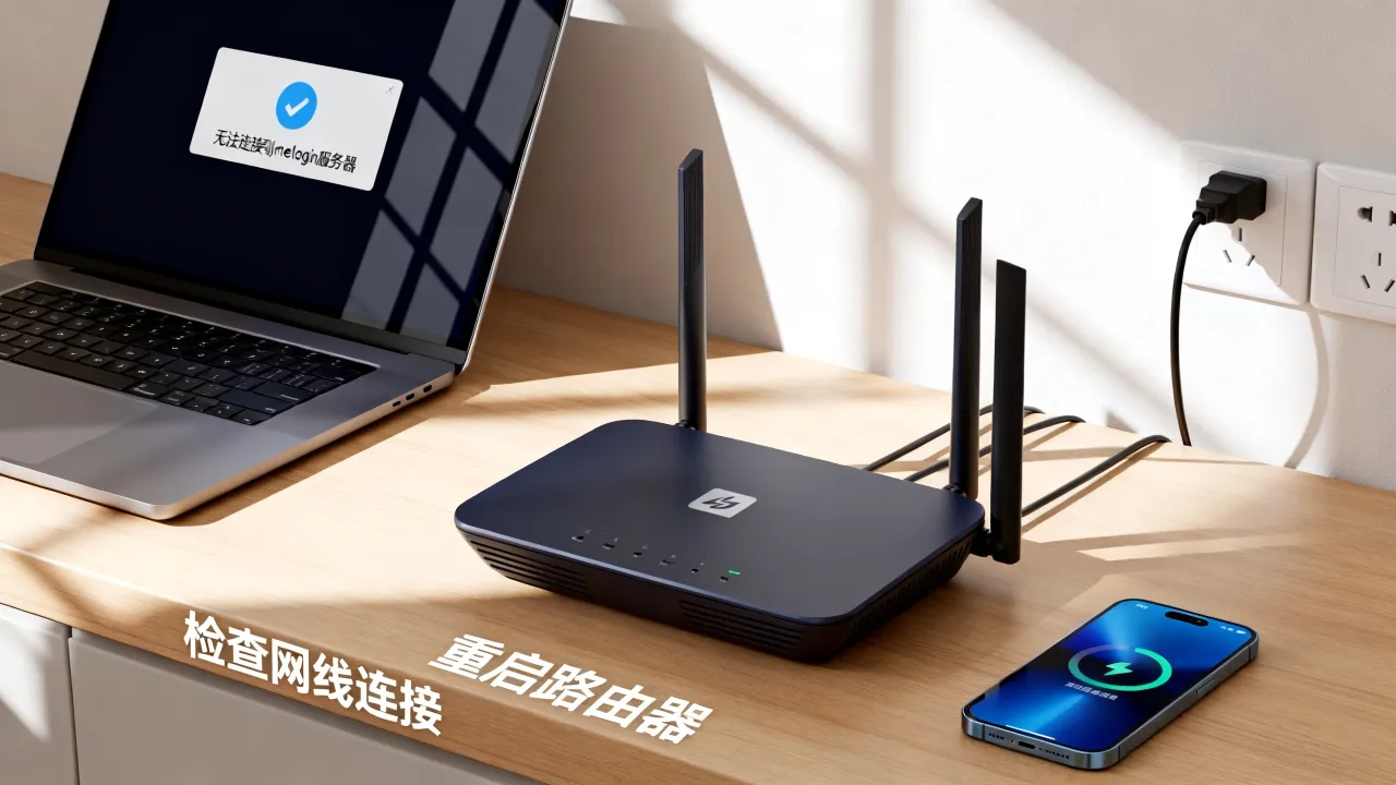 melogin宽带上网服务器无响应怎么办，路由器登录界面打不开