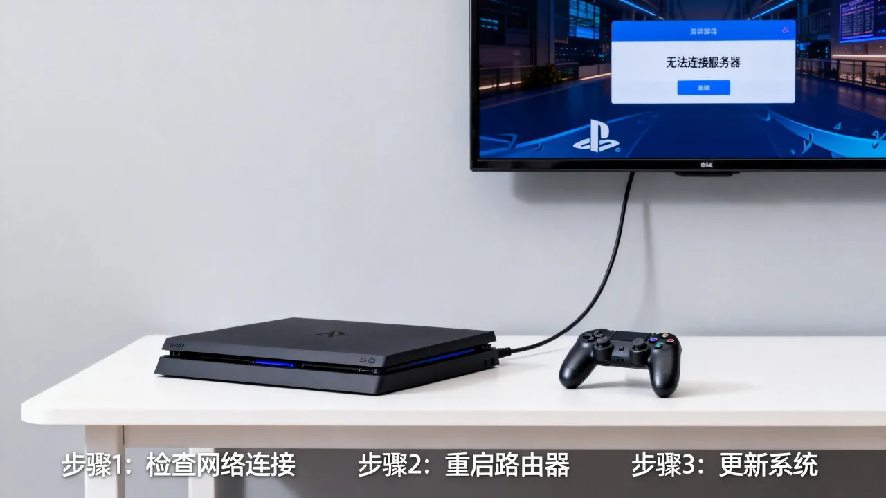 PS4为什么连接不上服务器地址，PS4连不上服务器怎么解决