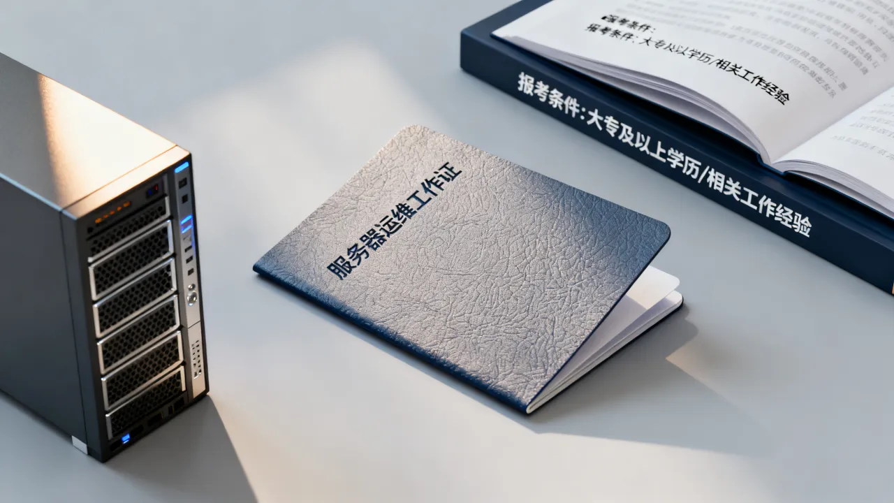 服务器运维工作证含金量高吗？如何考取，报考条件