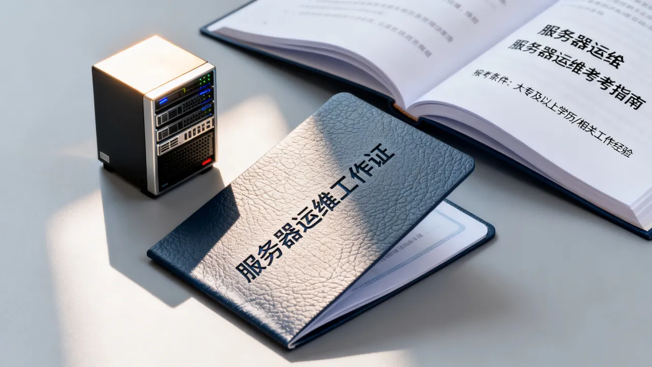 服务器运维工作证含金量高吗？如何考取，报考条件