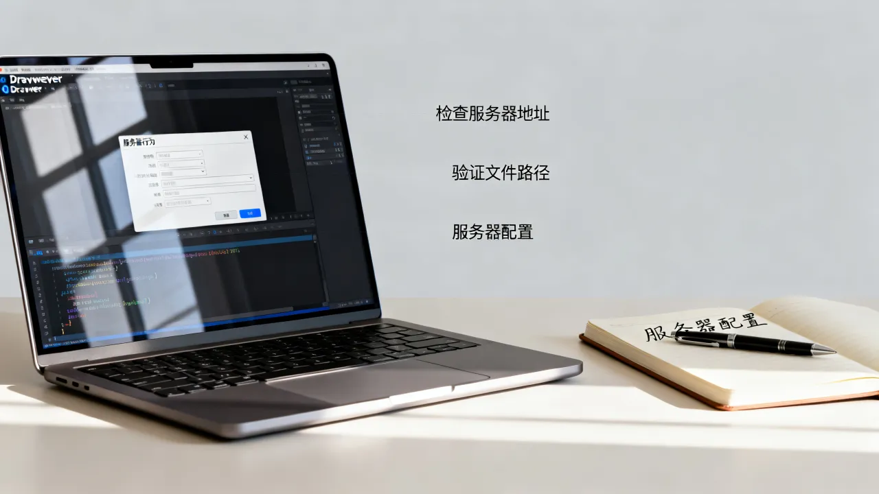 DW添加服务器行为后打不开怎么办，Dreamweaver服务器行为失效原因