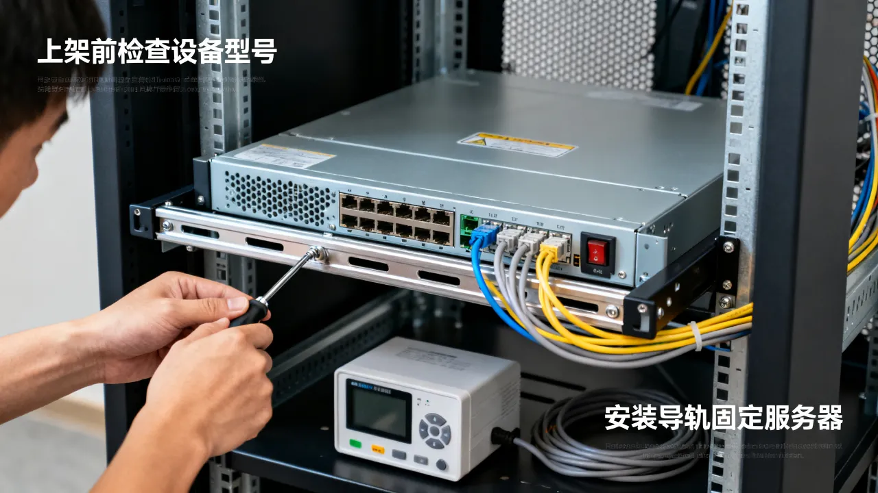服务器运维上架怎么做，服务器上架流程及运维要点有哪些？
