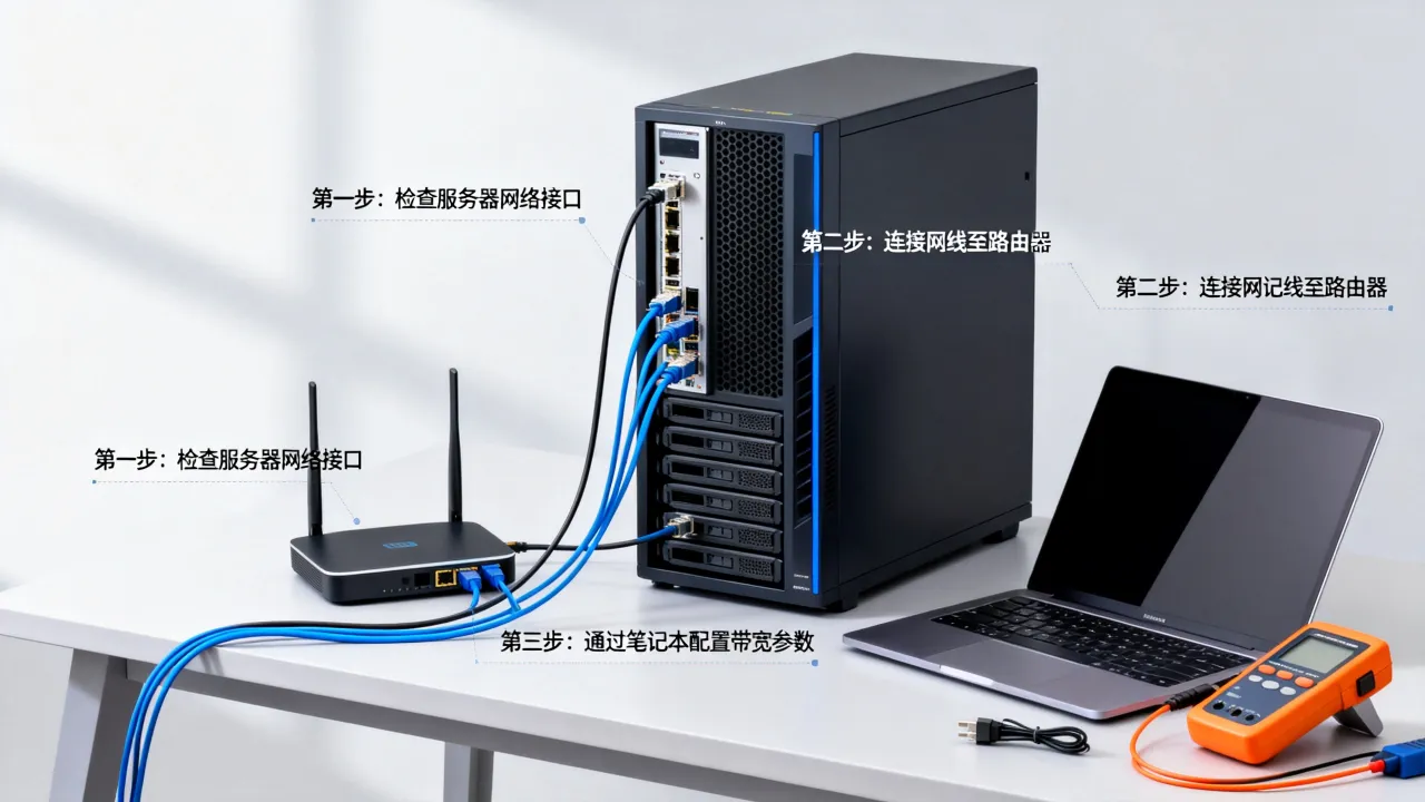 服务器宽带接入怎么设置？服务器带宽配置详细步骤