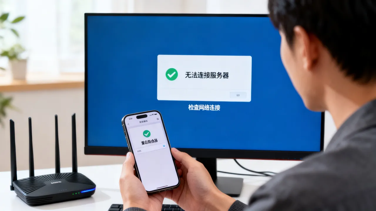 为什么id登陆无法连接服务器失败怎么办，解决步骤详解？