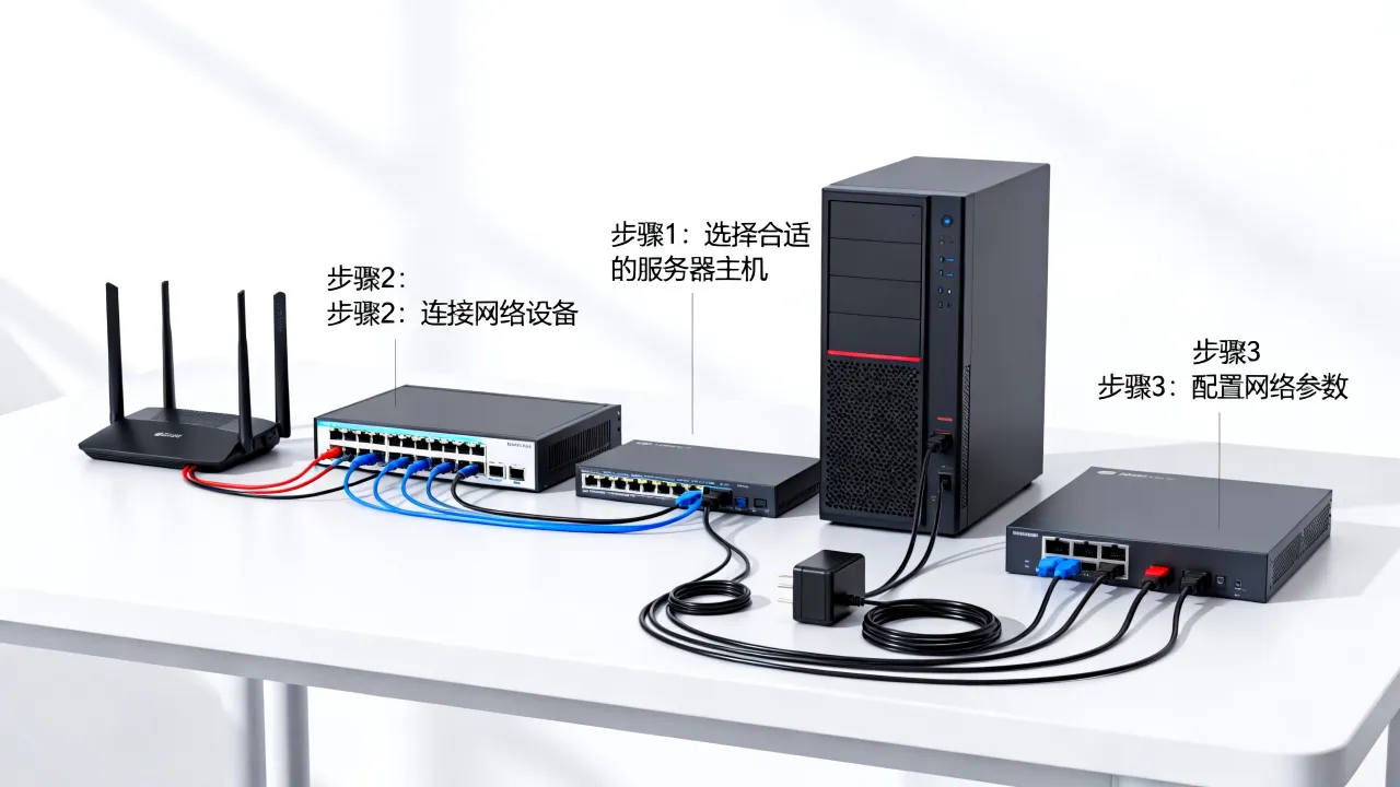 自己搭建宽带服务器怎么做，个人搭建服务器需要什么条件？