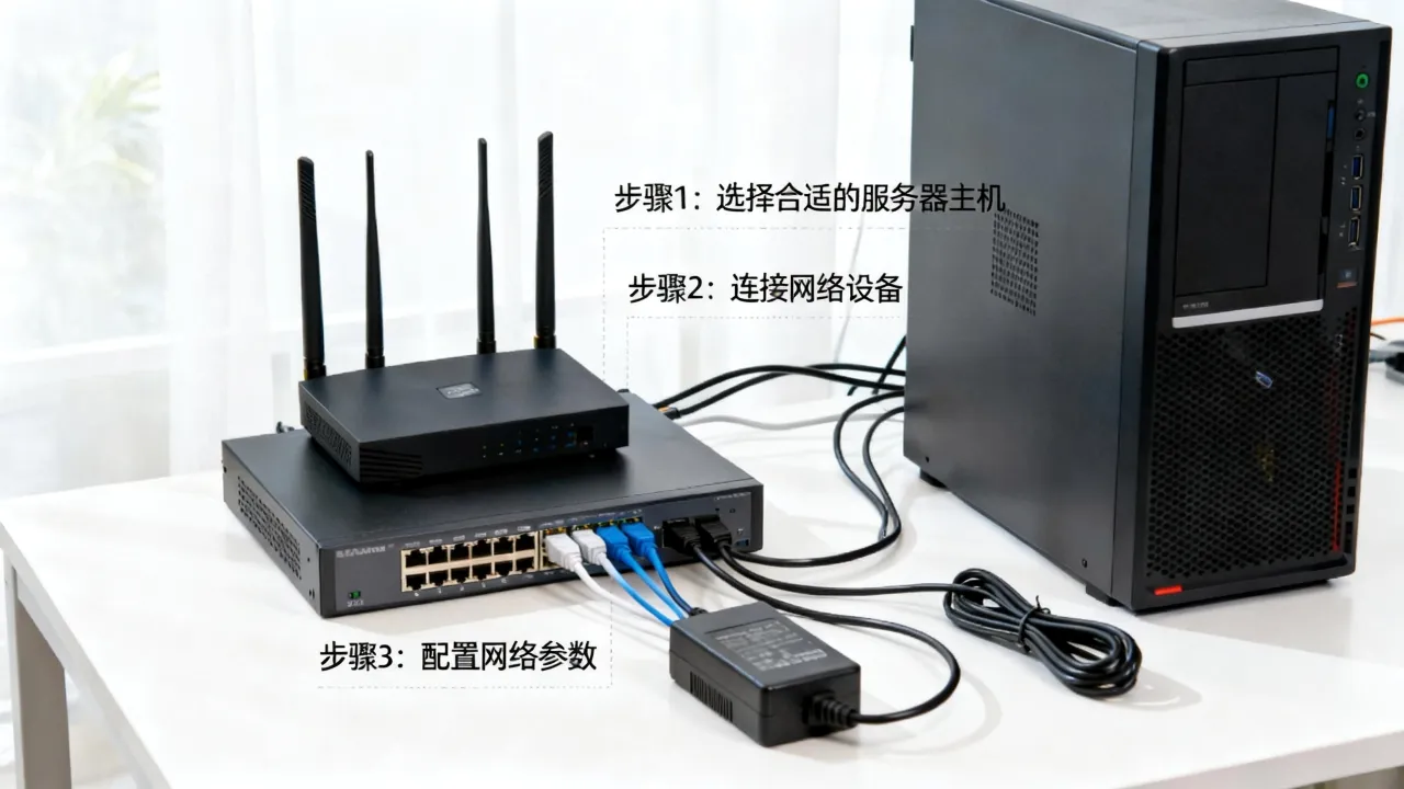 自己搭建宽带服务器怎么做，个人搭建服务器需要什么条件？